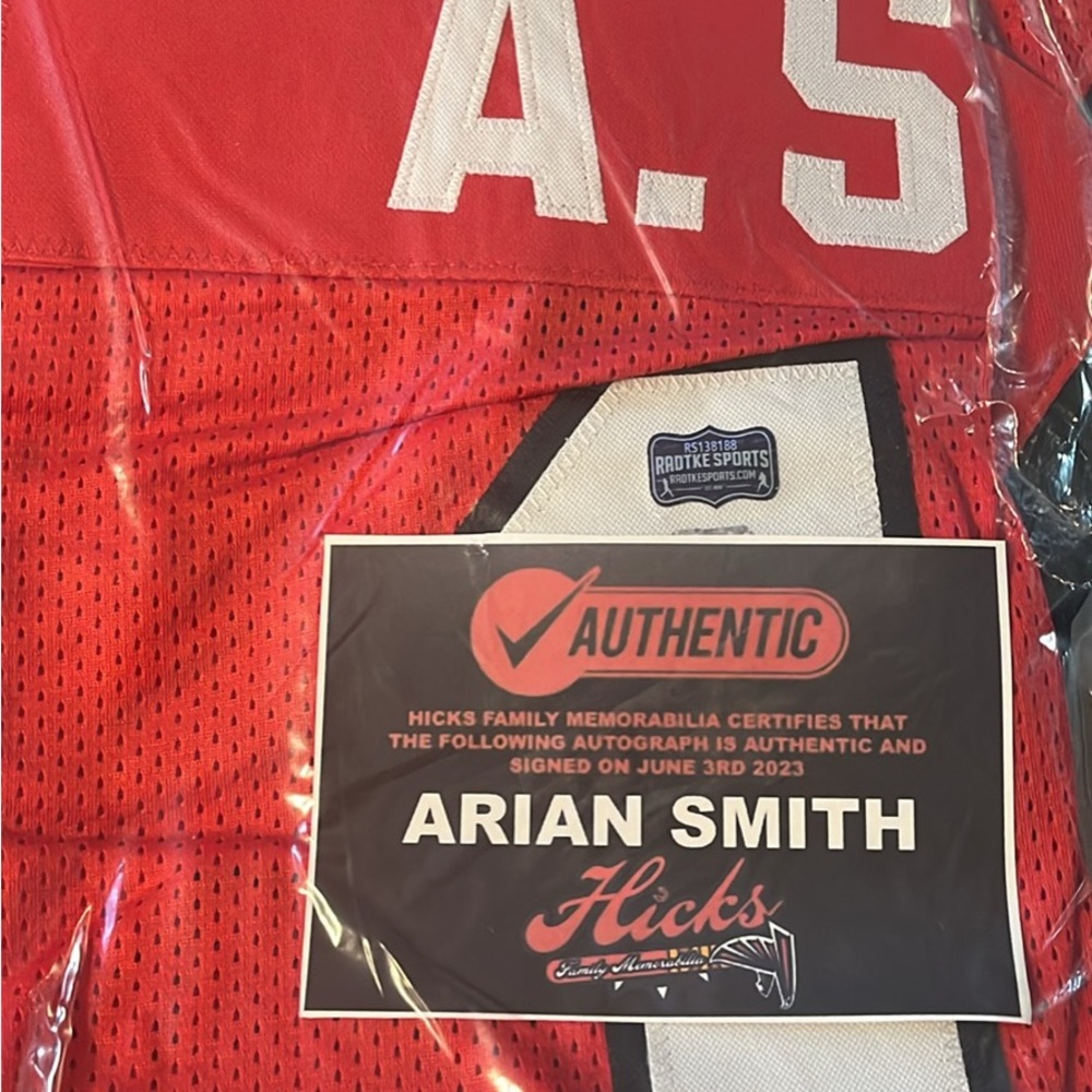 Signed UGA Jersey